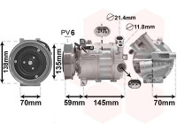 Compressor, air conditioning