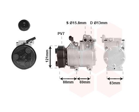 Compressor, air conditioning