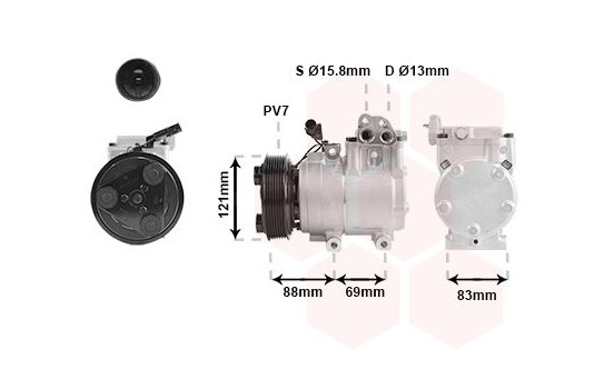 Compressor, air conditioning