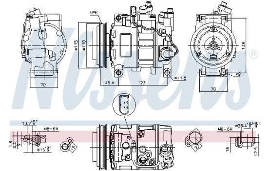 Compressor, air conditioning, Image 5