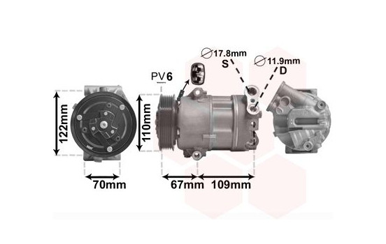 Compressor, air conditioning