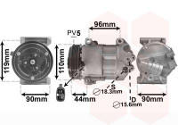 Compressor, air conditioning