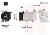 Compressor, air conditioning