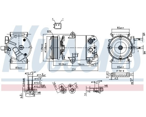 Compressor, air conditioning