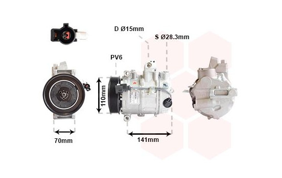 Compressor, air conditioning