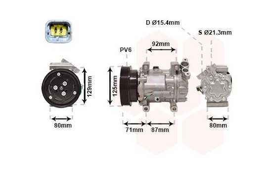 Compressor, air conditioning