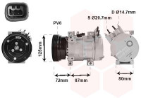 Compressor, air conditioning