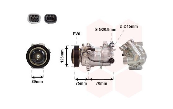 Compressor, air conditioning