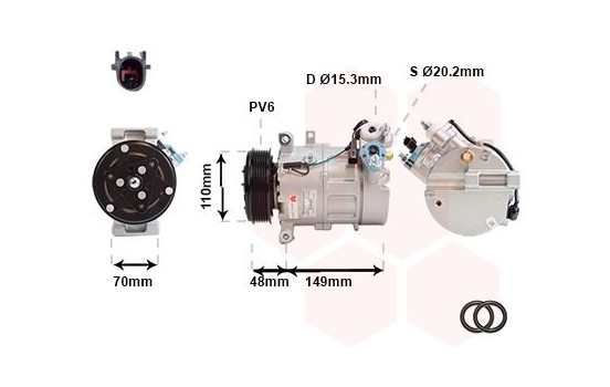 Compressor, air conditioning