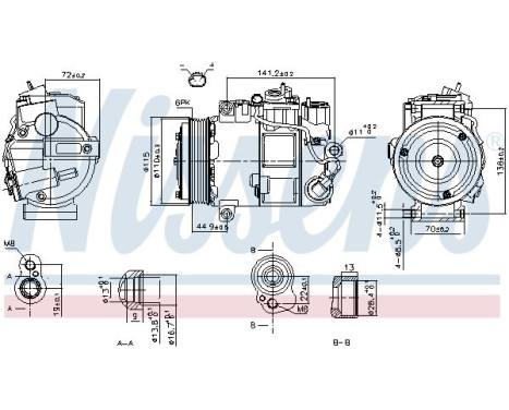 Compressor, air conditioning