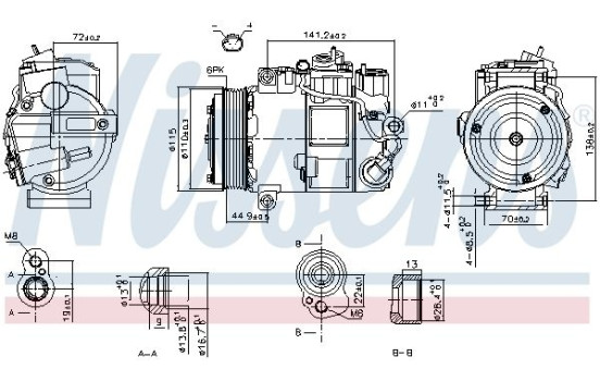 Compressor, air conditioning