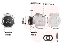 Compressor, air conditioning