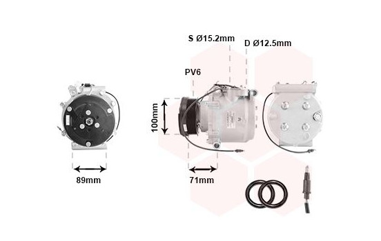 Compressor, air conditioning