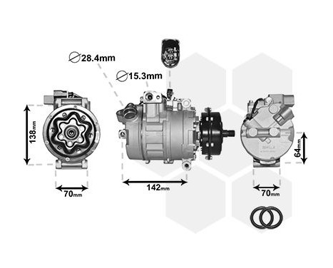 Compressor, air conditioning, Image 2