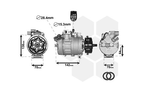 Compressor, air conditioning, Image 2