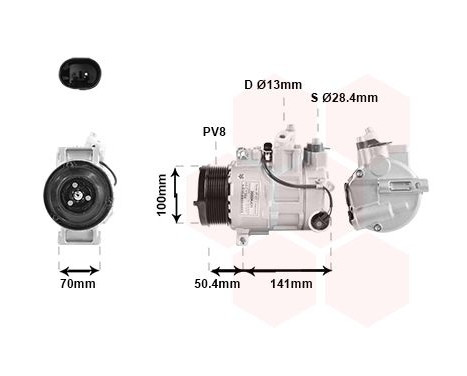 Compressor, air conditioning