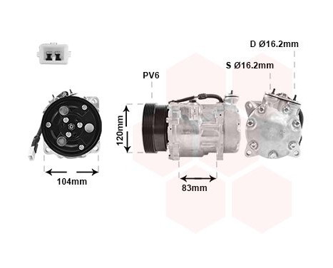 Compressor, air conditioning