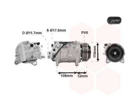 Compressor, air conditioning