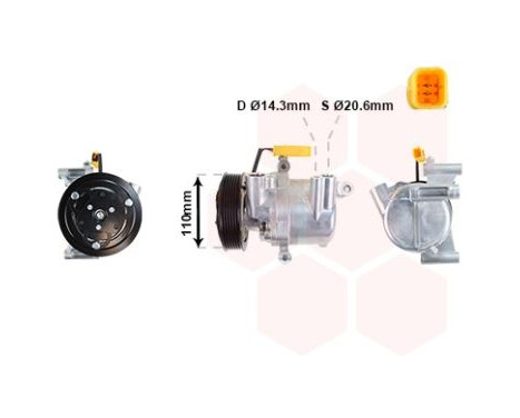 Compressor, air conditioning