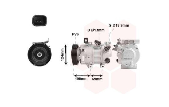 Compressor, air conditioning