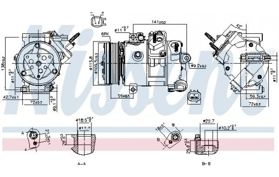 Compressor, air conditioning