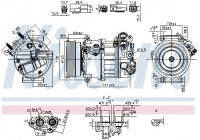 Compressor, air conditioning