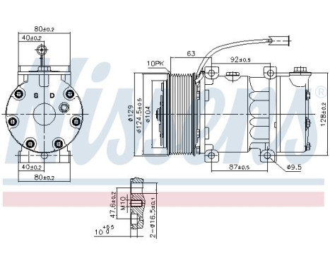 Compressor, air conditioning