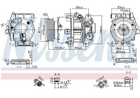 Compressor, air conditioning