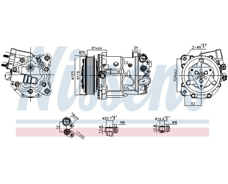 Compressor, air conditioning