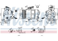 Compressor, air conditioning