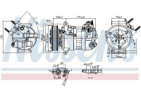 Compressor, air conditioning