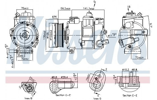 Compressor, air conditioning