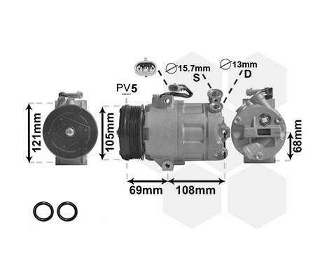 Compressor, air conditioning, Image 3