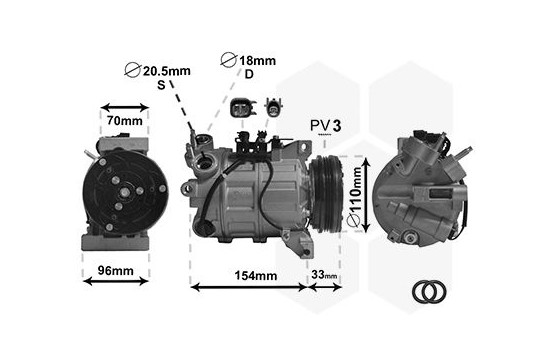 Compressor, air conditioning