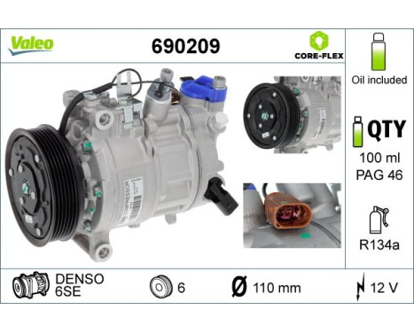 Compressor, air conditioning