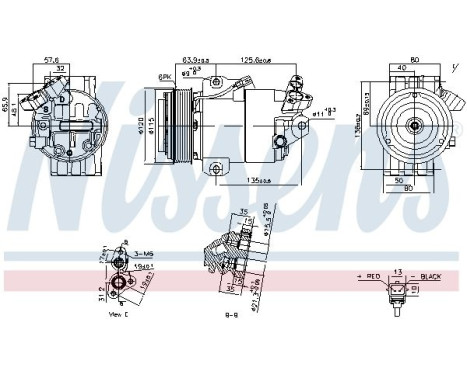Compressor, air conditioning