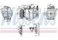 Compressor, air conditioning