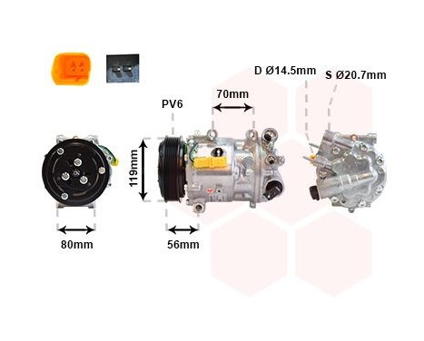 Compressor, air conditioning, Image 2