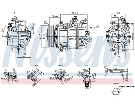 Compressor, air conditioning