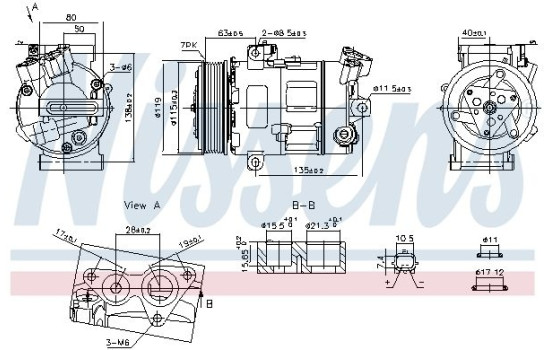 Compressor, air conditioning