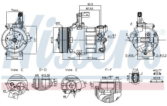 Compressor, air conditioning