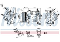 Compressor, air conditioning