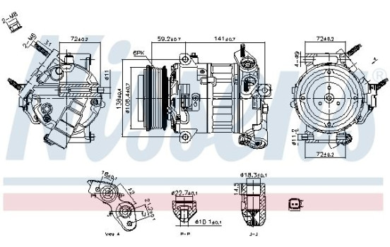 Compressor, air conditioning