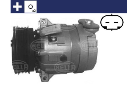 Compressor, air conditioning