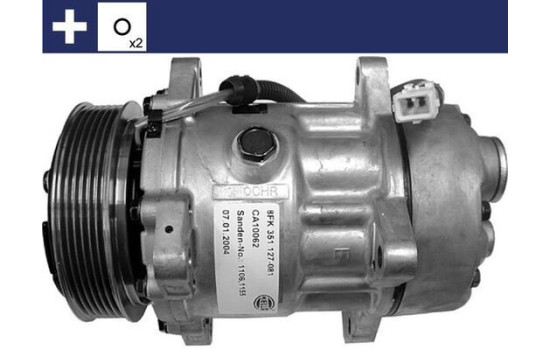 Compressor, air conditioning