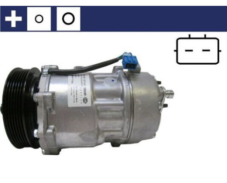 Compressor, air conditioning
