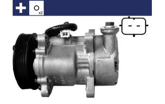 Compressor, air conditioning