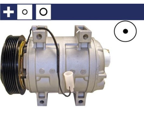Compressor, air conditioning