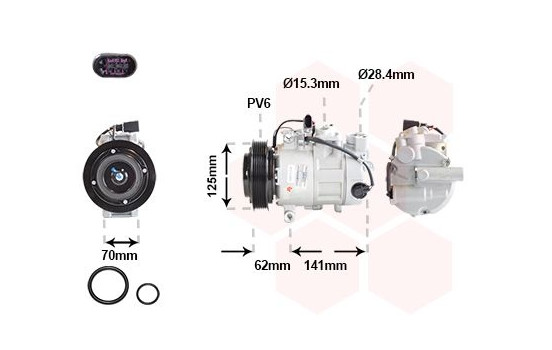 Compressor, air conditioning