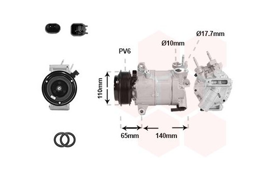 Compressor, air conditioning